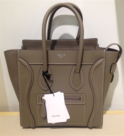 micro luggage bag celine|Celine micro luggage tote price.